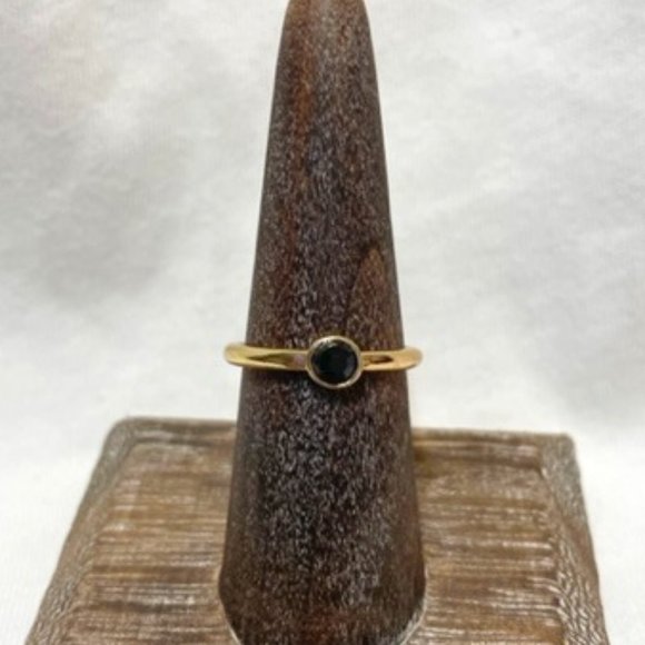 Anthropologie Jewelry - Crystal All of Night Ring Size 7